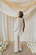 Cream Linen Co-Ord Set