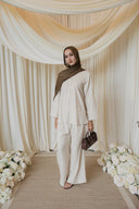 Cream Linen Co-Ord Set