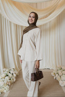 Cream Linen Co-Ord Set