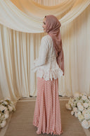 Pink Polka Dotted Skirt