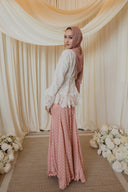 Pink Polka Dotted Skirt
