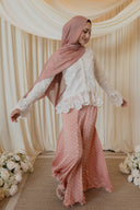 Pink Polka Dotted Skirt